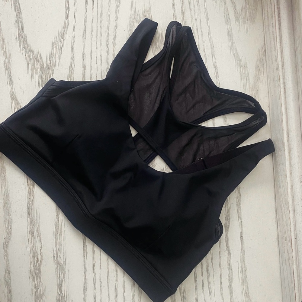 Black Sheer Cutout Bralette